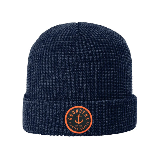 Anchor waffle Beanie