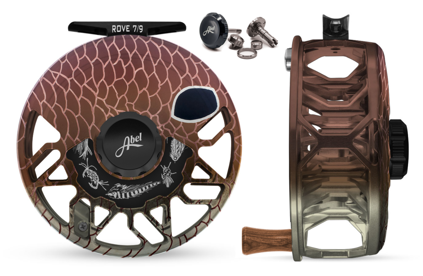 Abel Rove Series Custom Reels